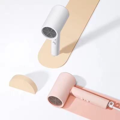 SleekDry Foldable Ionic Hair Dryer 1600W Quick Dry With Negative Ion Technology white