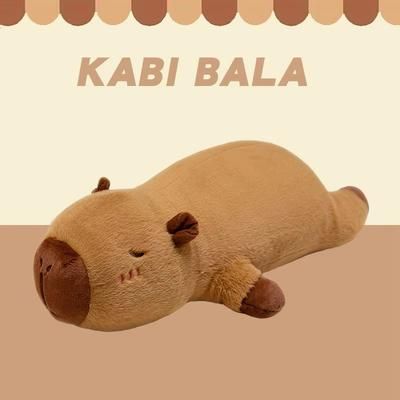 Giant Kawaii Capybara Plush Pillow Ultra Soft Cuddly Friend For All Ages 80cm capybara Dl