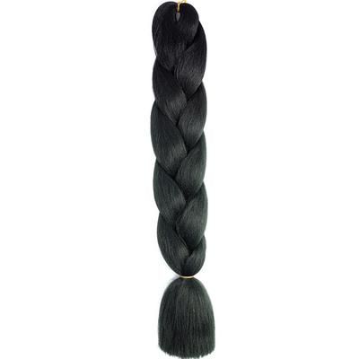 Jumbo Braids Extensions Synthetic Braiding Hair Kanekalon Afro Ombre Color Hair For Kids Children Crochet Twist Braid zitong b14 24inches