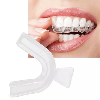 Silicone Mouth Guard For Night Sleep, Dental Bite Tray For Teeth Grinding & Clenching Silicone Mouth Guard For Night Sleep, Dental Bite Tray For Teeth Grinding & Clenching