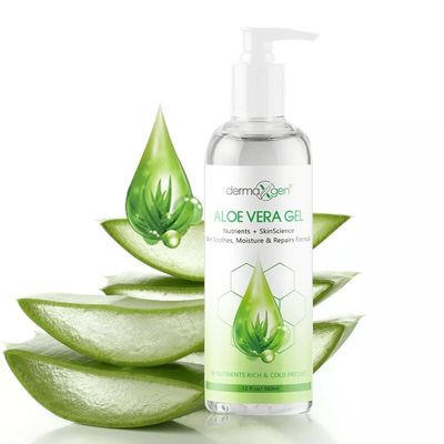 Organic Aloe Vera Gel, Pure Soothing & Hydrating Moisturizer For Anti Aging Skin Care Organic Aloe Vera Gel, Pure Soothing & Hydrating Moisturizer For Anti Aging Skin Care