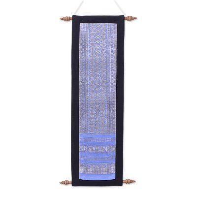 Violet Lanna,'Thai Hand Made Geometric Cotton Wall Hanging'