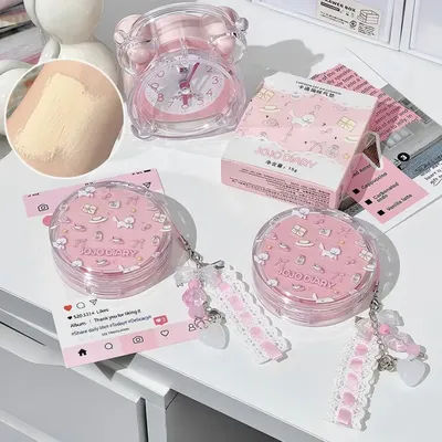 JOJO Diary Cat Long-lasting Moisturizing Air Cushion Cream Oil Control Concealer Light Brightening Skin BB Cream Cute Gift