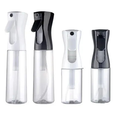 200ml 300ml 500ml High Press Continuous Spray Bottle for Hair Salons Plant Gardens Alcohol Fine Mist Home Makeup Hydration