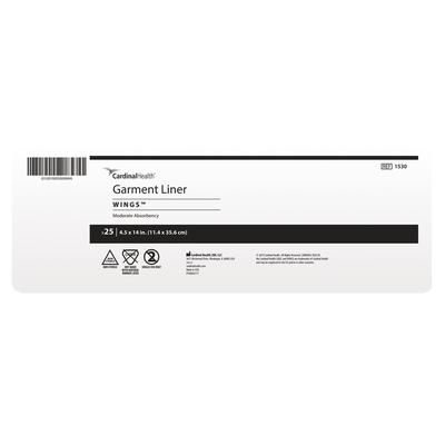 Simplicity Incontinence Liner 4-1/2 X 14 Inch Moderate Absorbency Polymer Core One Size Fits Most (208638_BG)