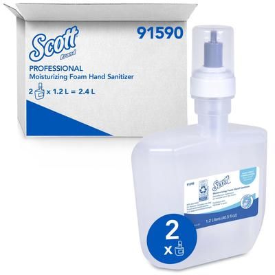 Scott Pro Hand Sanitizer 1,200 mL Ethyl Alcohol Foaming Dispenser Refill Bottle (725823_CS)
