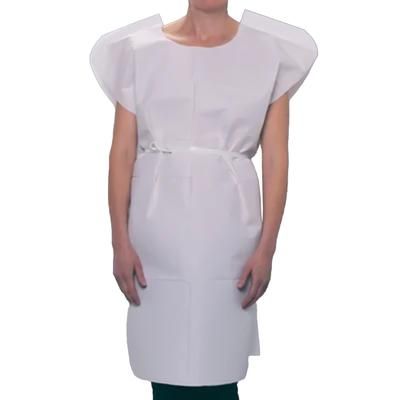 TIDI Patient Exam Gown Child Size White Disposable (331999_CS)