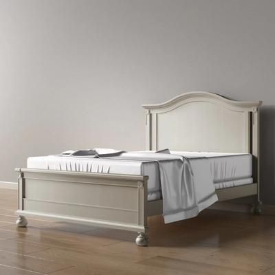 Romina Furniture Dakota Full Bed (Solid Back)