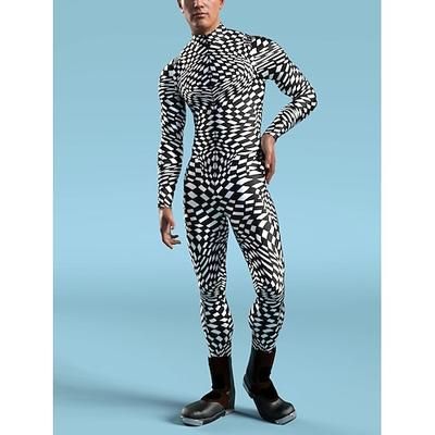 Costume di Carnevale Tuta Intera Costumi zentai con motivi Costume Cosplay Body Stampa Costume Sexy Halloween Per uomo Per donna Costume per Feste Performance Mascherata Adulti