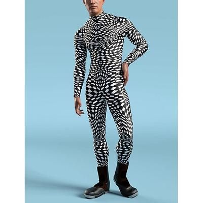 Costume di Carnevale Tuta Intera Costumi zentai con motivi Costume Cosplay Body Stampa Costume Sexy Halloween Per uomo Per donna Costume per Feste Performance Mascherata Adulti