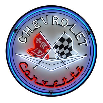 Neonetics Chevrolet Corvette 36-Inch Neon Sign