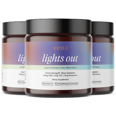Lights Out Sleep THC Gummies