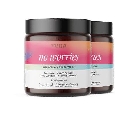 No Worries CBD THC Gummies