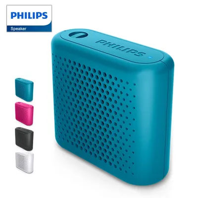 Original Philips BT55 haut-parleur Portable sans fil Bluetooth haut-parleur boîte stéréo pour ordinateur Portable lecteur de musique longue veille