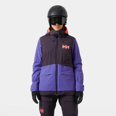 Helly Hansen Women's Powchaser 2.0 Jacket Purple XL