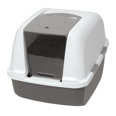 Catit Jumbo Dark Grey Litter Box with Filter