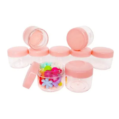 2pcs 20g Cosmetic Cream Jars Suitable for Diamond Powder Jewelry Storage Box Eye Shadow Lipstick Bottle Travel