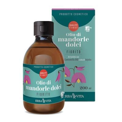 Erba Vita Olio Mandorle Dolci Fiorito 200 ml per la pelle