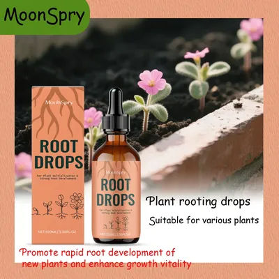 MOONSPRY 100ml/200ml Root Drops Promote the Rapid Development of the Root System of New Plants and Enhance Growth Vitality