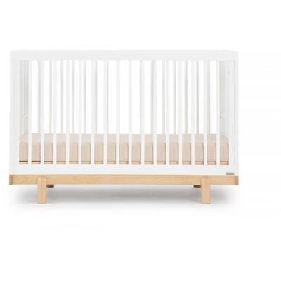 dadada Bliss 4-in-1 Convertible Crib - White / Natural