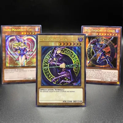 Carte YuGiOh à monter soi-même, feuille de haute qualité, magicien foncé, Mulcharmy Meowls, reine Azamina YuGiOh, jeu de commerce à collectionner