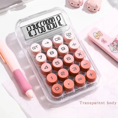 High-value Calculator Mechanical Buttons Student-only Calculators Scientific Beautiful Administrative Financial Equipment Office