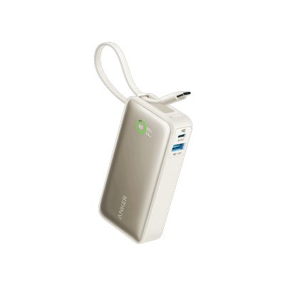 Anker Nano Power Bank (30W, Built-In USB-C Cable)