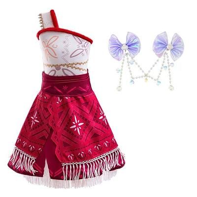Settimana del libro 2026 Moana, principessa Moana, vestito, costume, film, costumi, cosplay, per bambine, carnevale, giornata mondiale del libro, festa, compleanno, spiaggia