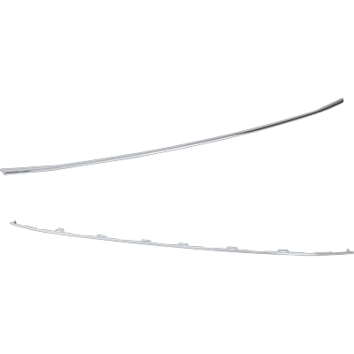 Replacement Grille Trim Chrome, 1-year unlimited-mileage warranty SET-RH07070037Q