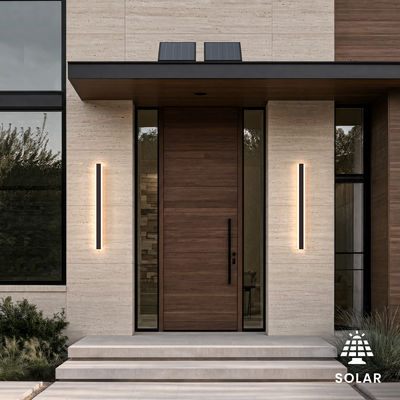 Haylen (Solar) | Waterproof Solar Wall Light | 2 Colors / 79" / 200 cm | Outdoor Lighting | Wall Lighting | MOD LIGHTING