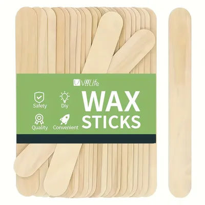 Woman Wooden Hair Removal Stick Disposable Depilation Spatula Wax Sticks Wood Face Eyebrows Waxing Spatula Beauty Tool
