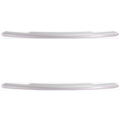 Replacement Bumper Trim Primed, Front, Driver & Passenger Side, 1-year unlimited-mileage warranty SET-RJ01590001-2