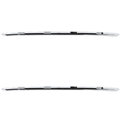 Replacement Bumper Trim Chrome, Rear, Driver & Passenger Side, 1-year unlimited-mileage warranty SET-REPN763501Q-2