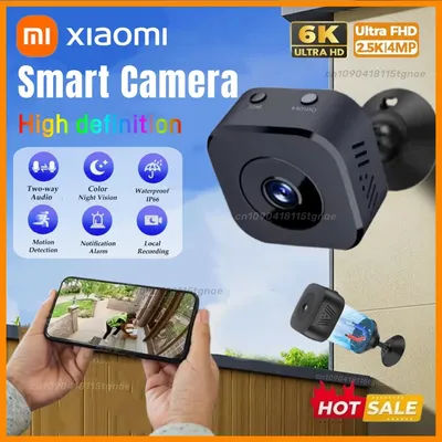 Xiaomi Mini Security Camera A9Pro HD WiFi Smart Cam With 2 Way Audio Motion Detection Infrared Night Vision For Home Baby Safety