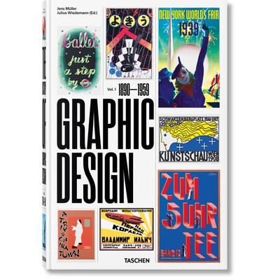 La Storia del Desing Grafico 1890–1959 (Tedesco, Francese, Inglese)