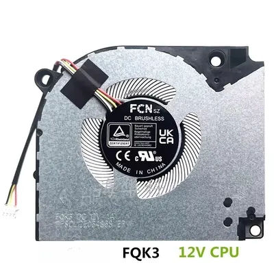 New CPU FAN for HASEE TX8R7 TX8R9 TX9R7 TX9R9 TX8R5 Cooling Fan K7 PLUS 12V FQK3 RTX4060