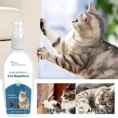 100ML Cat Repellent Spray Anti Scratch Prevent Biting Scratching Stop Sofa Chew Gnaw Corrector Furniture Protect Pet Training