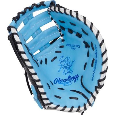 Rawlings Heart of the Hide 12.5" First Base Mitt - Right Hand Throw Blue