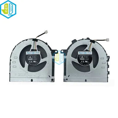 CPU GPU Fan Cooler For Lenovo Ideapad Gaming 3-15ACH6 3-15IHU6 Laptop VGA Cooling Fans DFS5K12B159A1H DFS5M325063B1H 5H40S20424