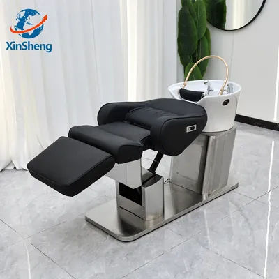 XinSheng Professional Shampoo Chair Adjustable Barber Chairs Hair Head SPA Bed Headspa Salon Furniture Barber Shop Shampoo Beds