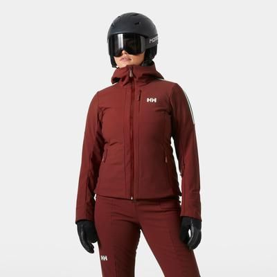 Helly Hansen Women's Avanti 3-in-1 Softshell Ski Jacket Red L