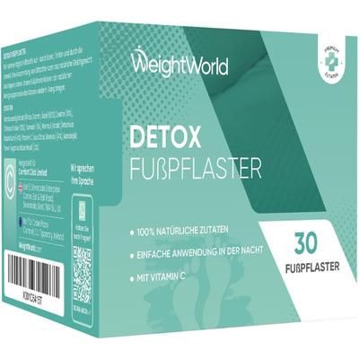WeightWorld Cerotti Detox per i piedi 30 pz Pads
