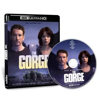 The Gorge 4K UHD Blu-ray movie disc, PS5 compatible with XSX HDR10