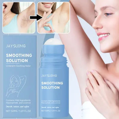 Ingrown Hair Treatments Roller Safe On Sensitive Areas Cream After Shave Roll on Cream For Face Neck Legs Underarm Area