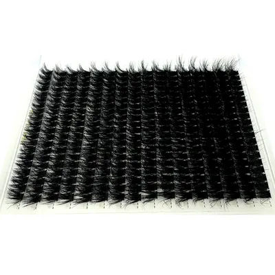 Individual Lashes Extension Natural Faux Mink Eyelashes 8D Fluffy Russia Individual Eyelash Cluster 30D-80D Makeup Lashes Cilia