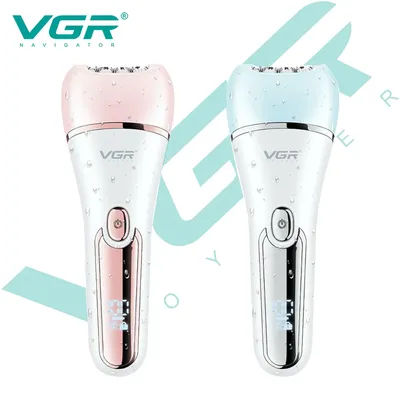 VGR V-733 6-in-1 Multi functional Hair Trimming Set Home Shaver Ear and Nose Hair Full Body Private Area Hair Removal Machine