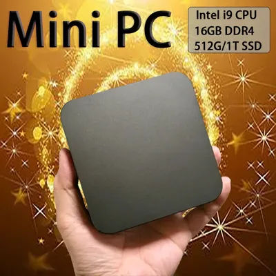 3 Years Warranty Core i9-8950hk Processor LPDDR4 16GB RAM 512GB SSD WiFi 6 BT5.2 Windows 11 Mini Host Desktop Computer Mini PC