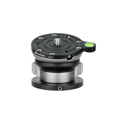 Leofoto LB-75 Leveling Head w/ Butterfly Handle Black LB-75