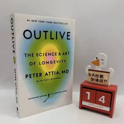 3025Outlive By Peter Attia The Science and Art of Longevity Paperback Book in English