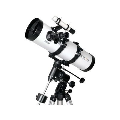 Explore Scientific 134 mm f/4.9 Newtonian Reflector Telescope w/ Equatorial Mount Black ES-ON13449EQ3